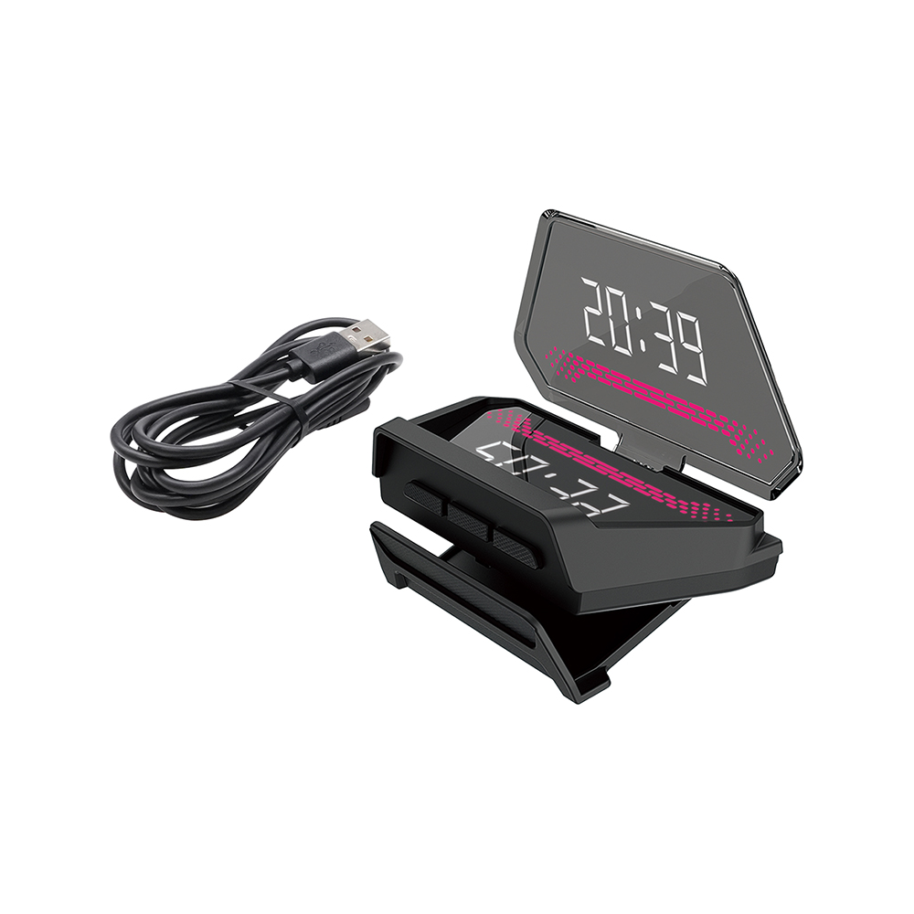 ヘッドアップディスプレイクロック