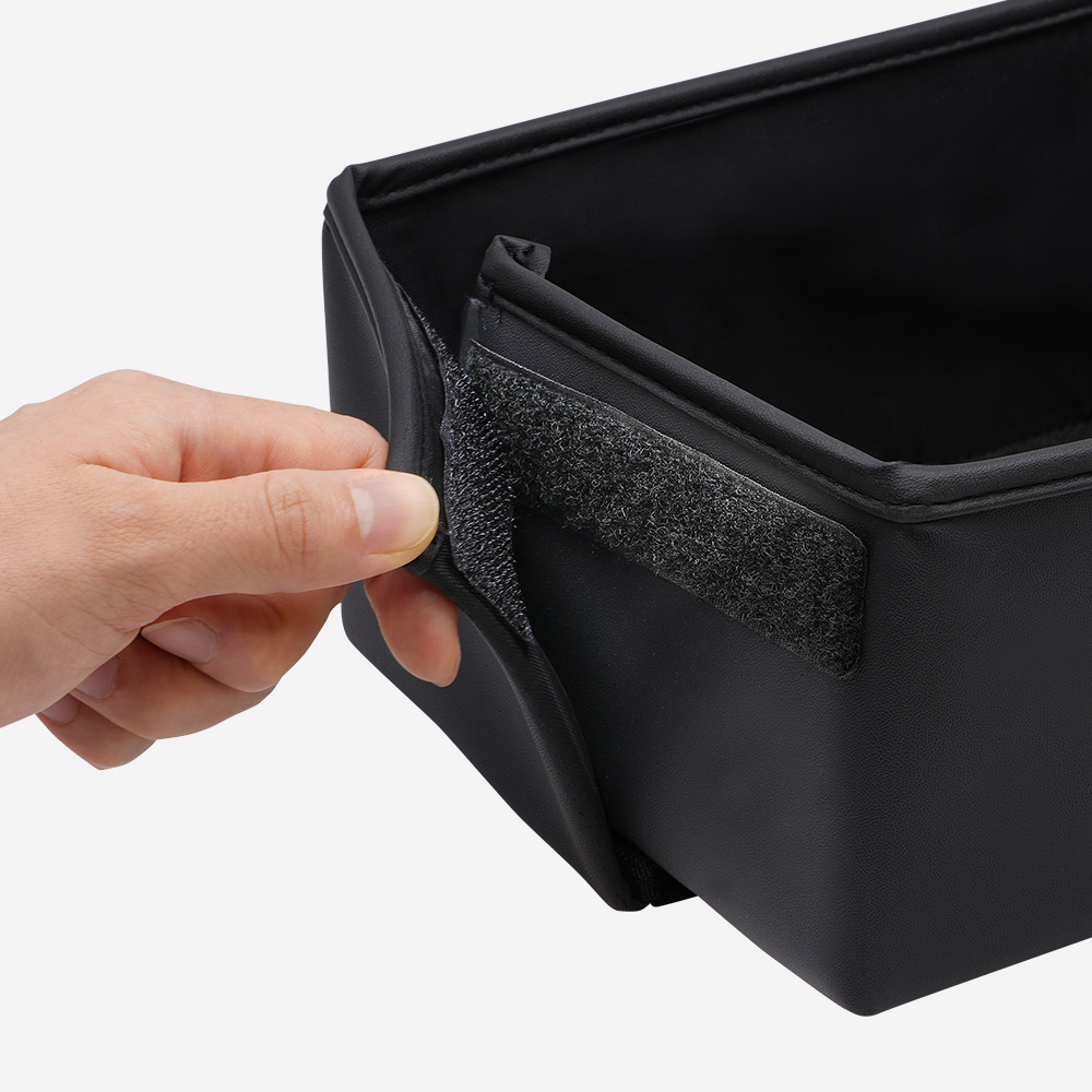 マジックテープで簡単調節