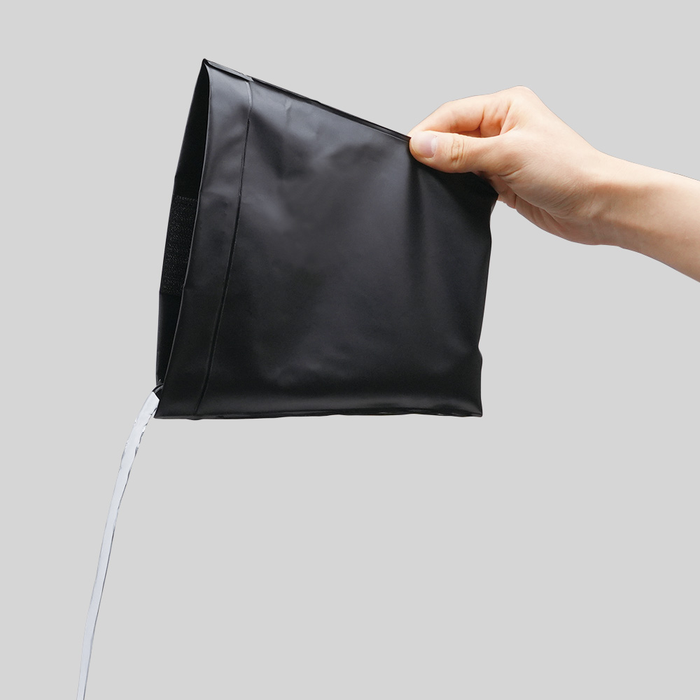 雨水ポケット付き