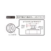 取付可能なTV基台のレールガイドサイズ